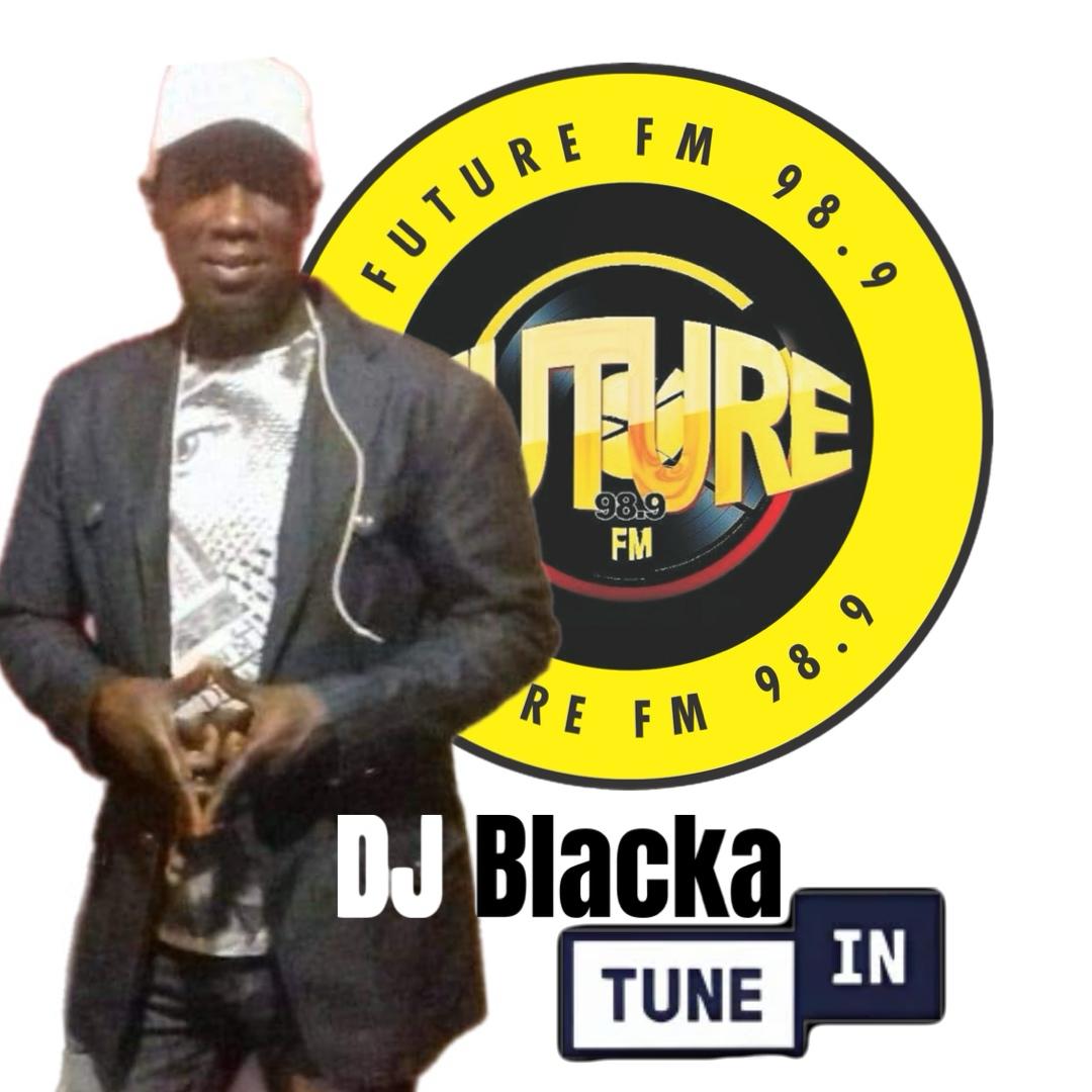 on air DJ BLACKA